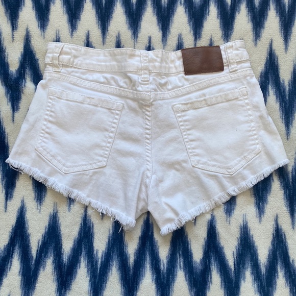 Billabong Buttoned Up Denim Shorts White - Picture 7 of 8